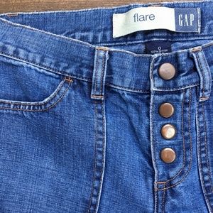 GAP- Flare fit jeans Size 0